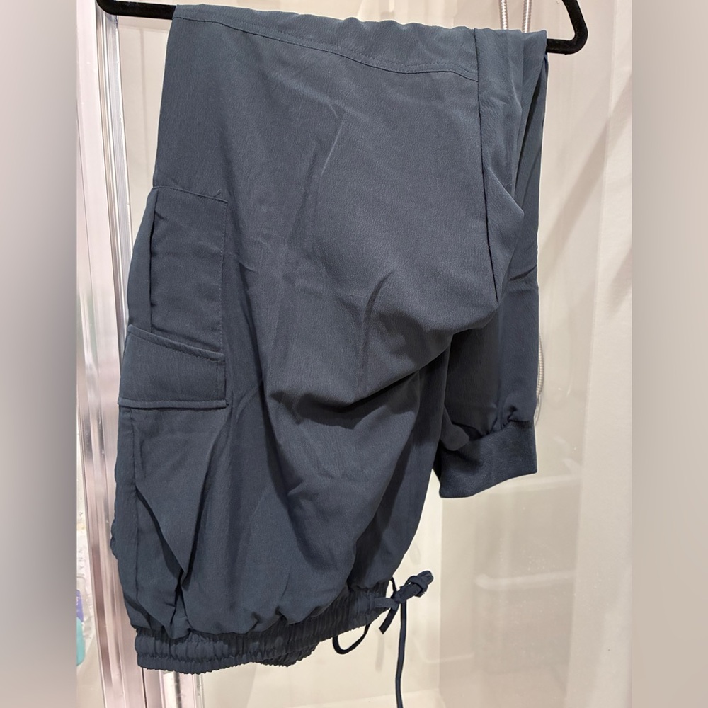 Dark Blue Cargo Pants